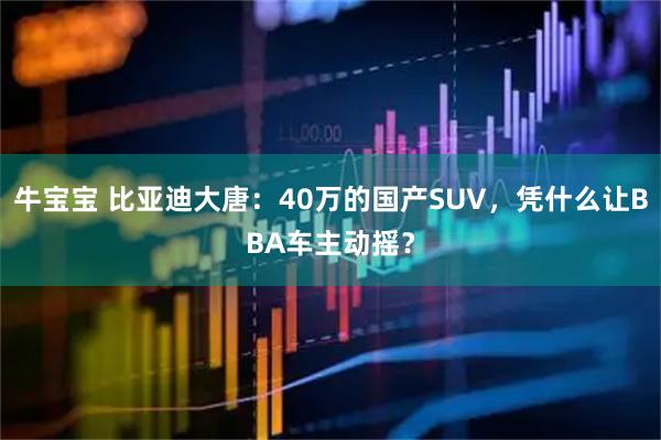 牛宝宝 比亚迪大唐：40万的国产SUV，凭什么让BBA车主动摇？