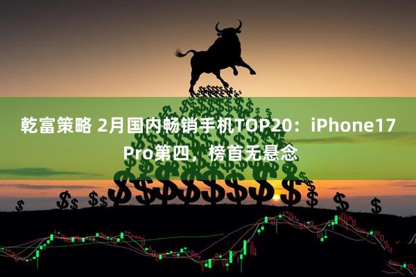 乾富策略 2月国内畅销手机TOP20：iPhone17 Pro第四，榜首无悬念