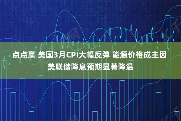 点点赢 美国3月CPI大幅反弹 能源价格成主因 美联储降息预期显著降温